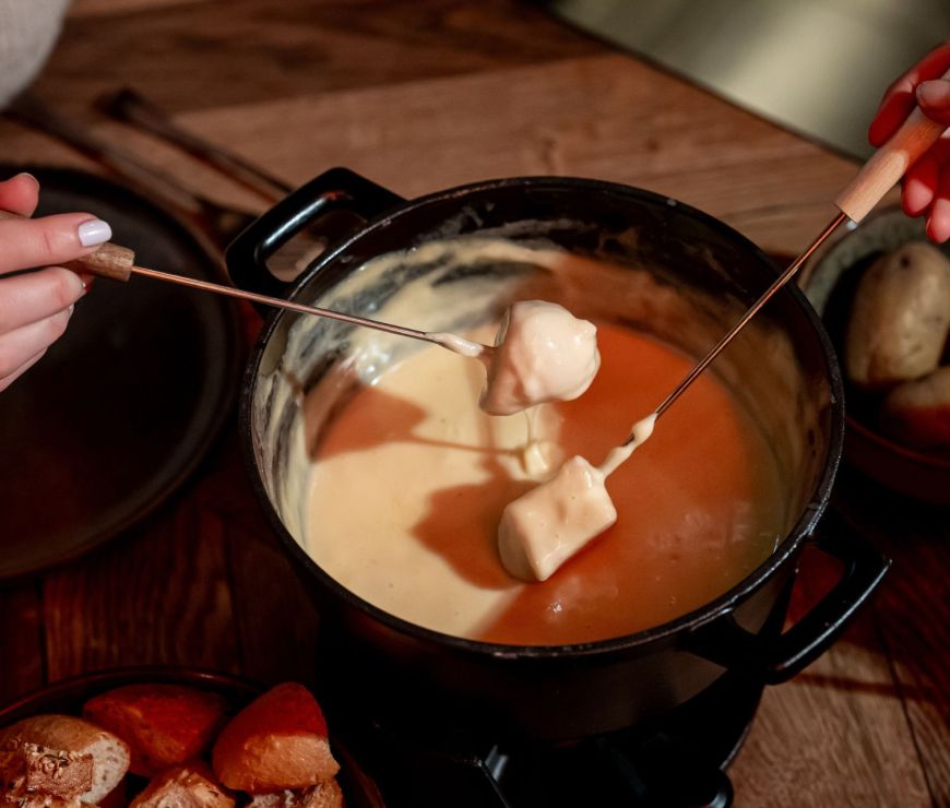 Fondue im 24 Restaurant