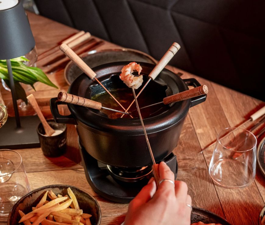 Fondue im 24 Restaurant